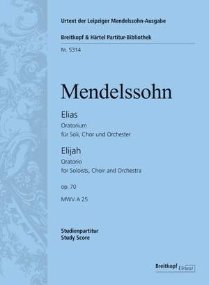 Mendelssohn: Elijah