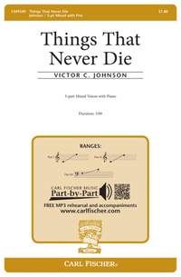 Victor C. Johnson: Things That Never Die