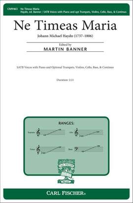 Johann Michael Haydn: Ne Timeas Maria