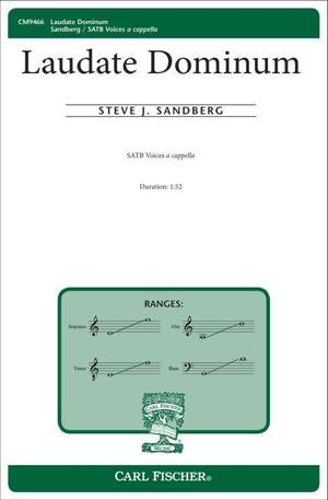 Steve J. Sandberg: Laudate Dominum
