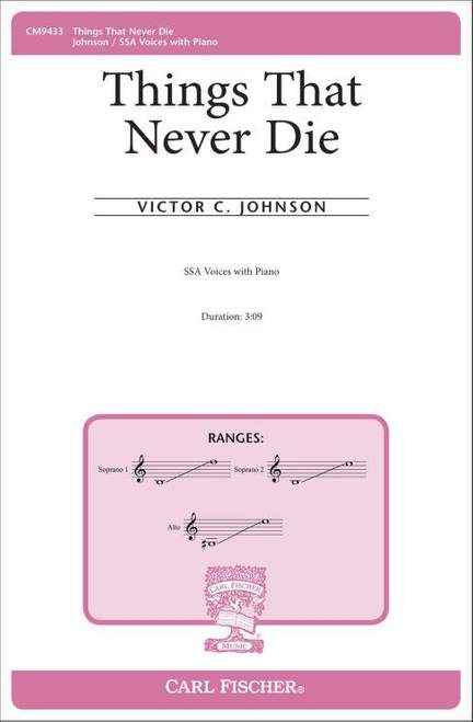 Victor C. Johnson: Things that Never Die