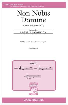 William Byrd: Non Nobis Domine