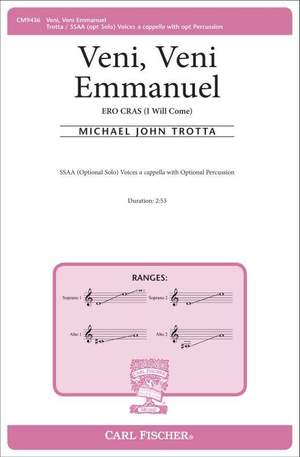 Michael John Trotta: Veni, Veni Emmanuel