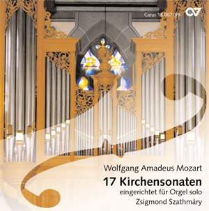 Wolfgang Amadeus Mozart: Mozart: 17 Kirchensonaten für Orgel solo