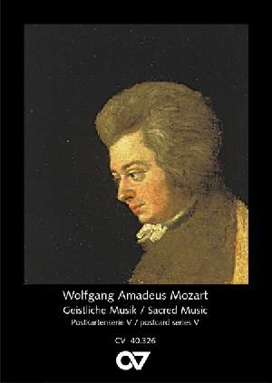 Mozart, Wolfgang Amadeus: Postcard Series 5: Wolfgang Amadeus Mozart - Sacred Music