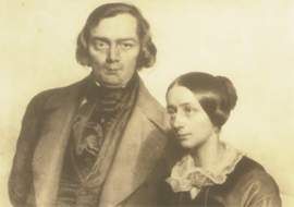 Robert und Clara Schumann 1847