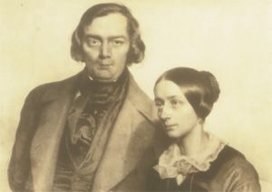 Robert und Clara Schumann 1847
