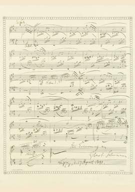 Schumann, Robert: Bunte Blätter op. 99, Nr. 1