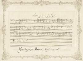 Schumann, Robert: Liedchen von Marie und Papa