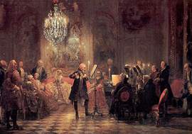 Das Flötenkonzert in Sanssouci