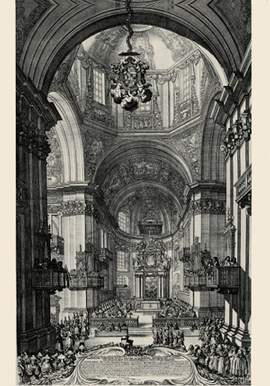 Inner View of Salzburg Cathedral