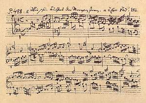 Bach, Johann Sebastian: How brightly beams the morning star