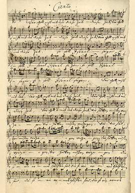 Bach, Johann Sebastian: Were God not with us here today