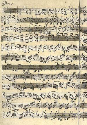 Bach, Johann Sebastian: Partita in d