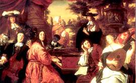 Häusliche Musikszene (Dietrich Buxtehude)