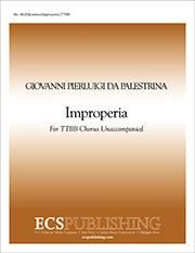 Giovanni Pierluigi da Palestrina: Improperia