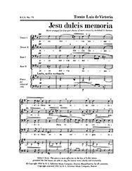 Tomás Luis de Victoria: Jesu dulcis memoria