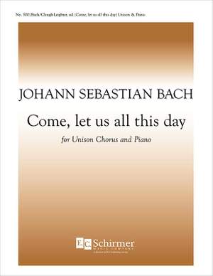 Johann Sebastian Bach: Schemelli Gasangbuch
