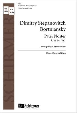 Dmitry Stepanovych Bortniansky: Pater Noster