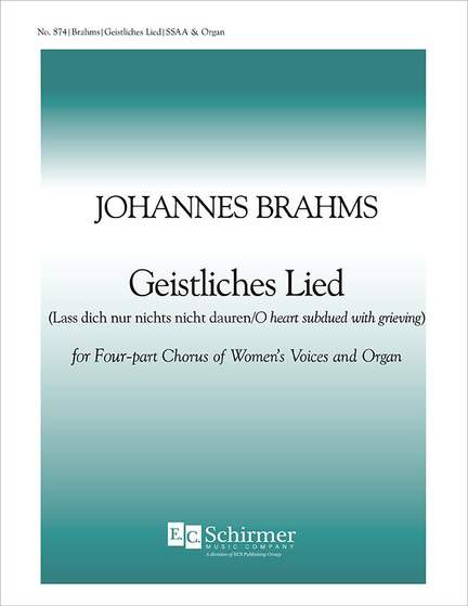 Johannes Brahms: Geistliches Lied