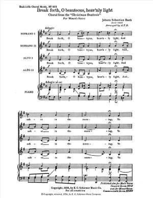 Johann Sebastian Bach: Christmas Oratorio, The