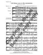 Felix Mendelssohn Bartholdy: Elijah: Lift Thine Eyes to the Mountains Product Image