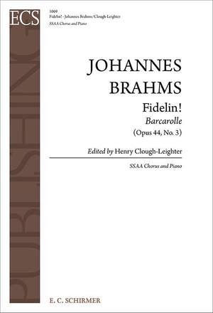 Johannes Brahms: Fidelin!
