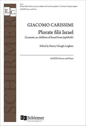 Giacomo Carissimi: Jephtha: Plorate filii Israel