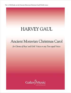 Ancient Moravian Christmas Carol