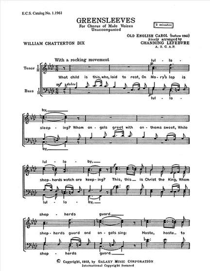 Greensleeves