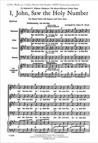 John Wesley Work: I, John, Saw the Holy Number