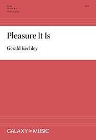 Gerald Kechley: Pleasure It Is