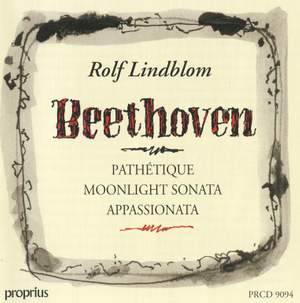 Beethoven: Pathetique, Moonlight & Appassionata Sonatas