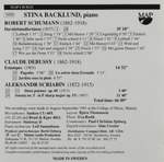 Stina Backlund: Piano Recital Product Image