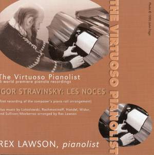 Rex Lawson: The Virtuoso Pianolist