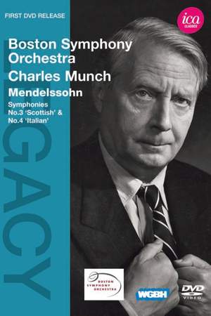 Boston Symphony Orchestra & Charles Munch play Mendelssohn