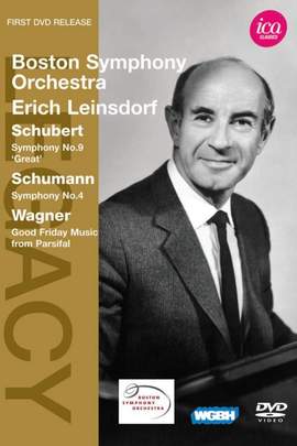 Boston Symphony Orchestra & Erich Leinsdorf play Schubert & Schumann