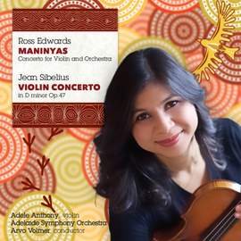 Ross Edwards & Sibelius: Violin Concertos