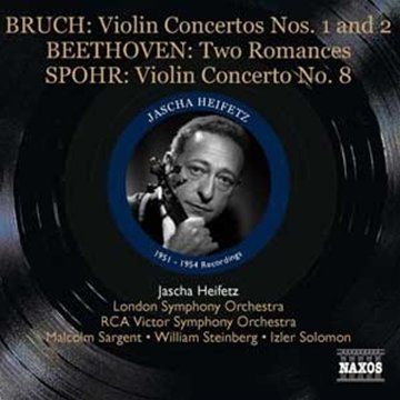 Jascha Heifetz plays Beethoven, Bruch & Spohr