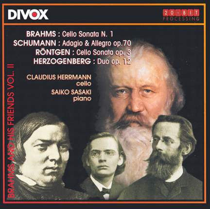 Brahms and his Friends, Volume 2