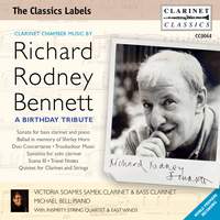 Clarinet Chamber Music by Richard Rodney Bennett