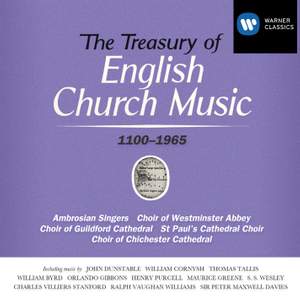 The Treasury of English Church Music