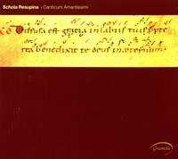 Canticum amantissimi: Gregorian Chant from Mass and Officium