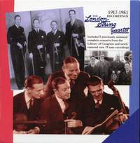 The London String Quartet: 1917-51 Recordings
