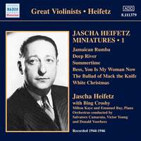 Jascha Heifetz Miniatures Volume 1