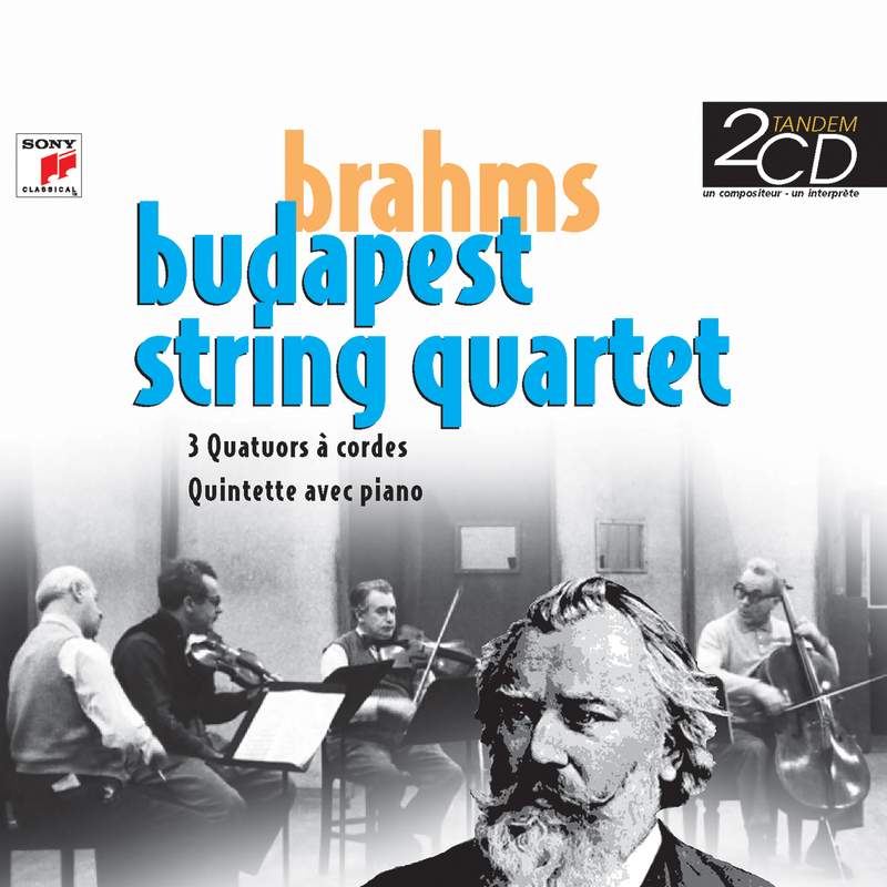 The Budapest String Quartet Play Brahms - Sony: 19439789332