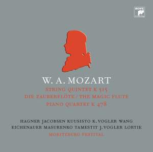 Mozart: Piano Quartet No. 1, K478 & String Quintet No. 3, K515 Product Image
