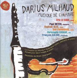 Milhaud: Musique de Chambre