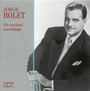 Jorge Bolet: His earliest recordings Product Image