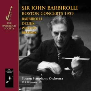 Sir John Barbirolli: Boston Concerts, 1959